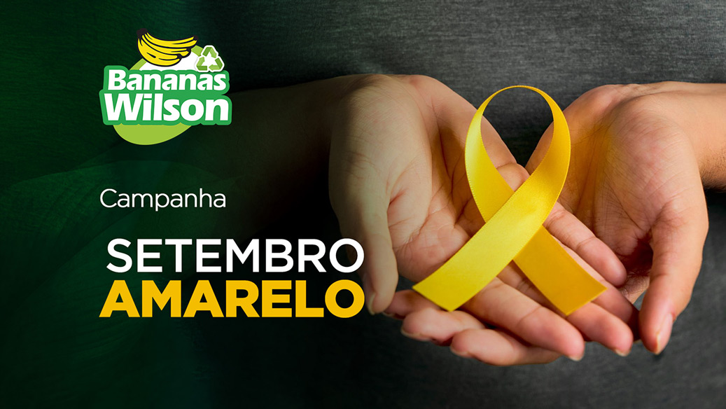 Setembro Amarelo - conscientização e apoio à saúde mental