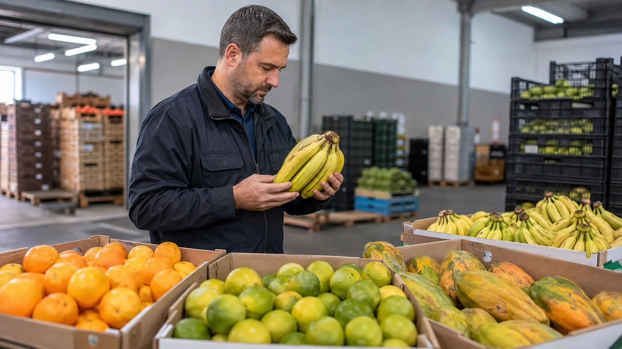 Como avaliar a qualidade das frutas no recebimento do seu mercado