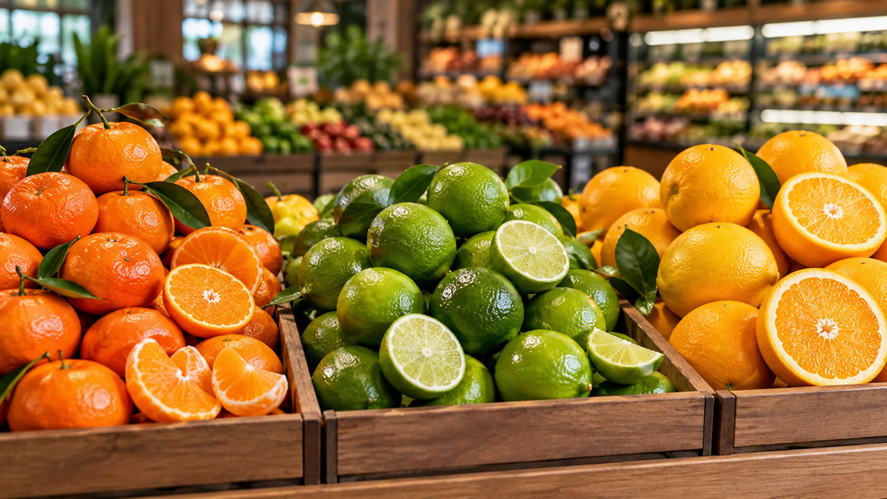 mix de frutas cítricas para hortifrúti